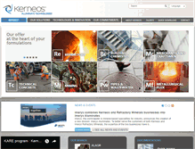 Tablet Screenshot of kerneos.com