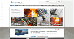Desktop Screenshot of kerneos.fr